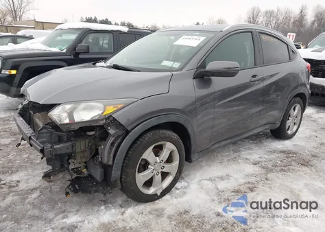 2016 Honda Hr-V Ex-L z USA, uszkodzony, nr VIN 3CZRU6H7XGM701517